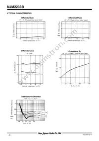 NJM2233BD# Datasheet Page 6