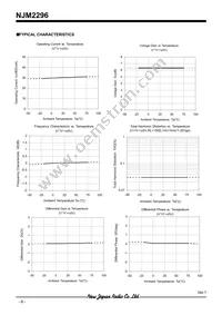 NJM2296D# Datasheet Page 6