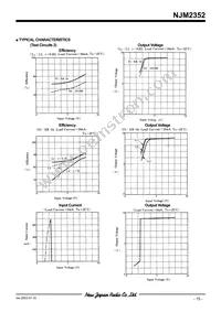 NJM2352M Datasheet Page 15