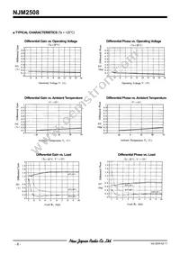 NJM2508M Datasheet Page 6