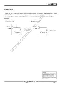 NJM2575F1-TE1 Datasheet Page 11