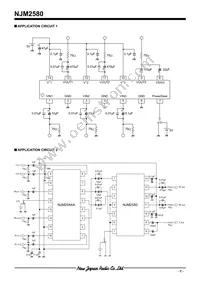 NJM2580D Datasheet Page 6