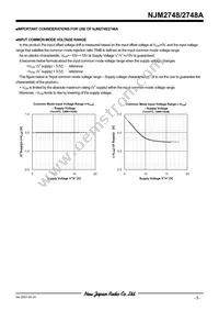 NJM2748AD Datasheet Page 5