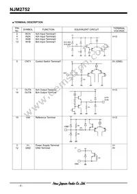 NJM2752V-TE1 Datasheet Page 6