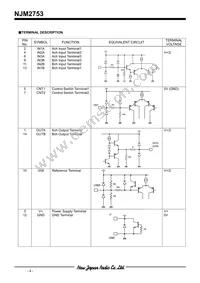 NJM2753V-TE1 Datasheet Page 4