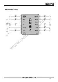 NJM2753V-TE1 Datasheet Page 5