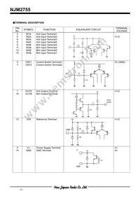NJM2755V-TE1 Datasheet Page 4
