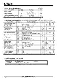 NJM2770RB1-TE1 Datasheet Page 2
