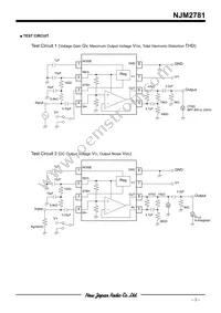 NJM2781V-TE1 Datasheet Page 3