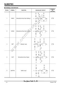 NJM2783V-TE1 Datasheet Page 6