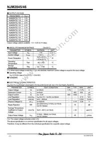 NJM2845DL1-03-TE1 Datasheet Page 2