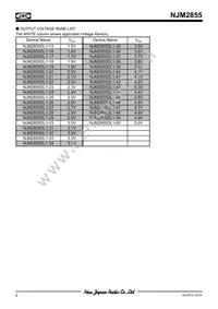 NJM2855DL1-05-TE1 Datasheet Page 2