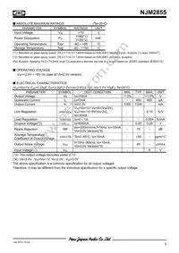 NJM2855DL1-05-TE1 Datasheet Page 3