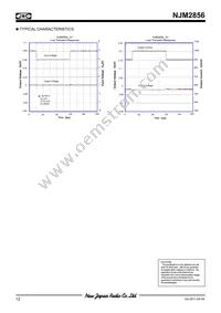 NJM2856DL3-05-TE1 Datasheet Page 12