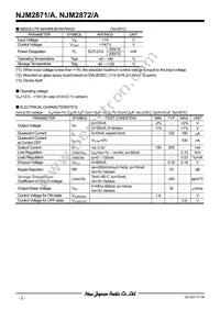 NJM2871AF25-TE1 Datasheet Page 2
