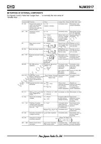 NJM3517D2 Datasheet Page 7