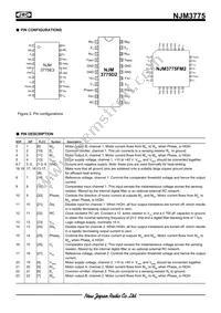 NJM3775FM2 Datasheet Page 2