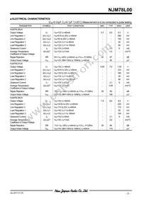 NJM78L15UA-TE2 Datasheet Page 3