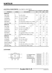 NJM79L15UA Datasheet Page 4
