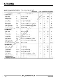 NJM79M24FA Datasheet Page 4