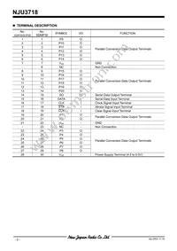 NJU3718G Datasheet Page 2