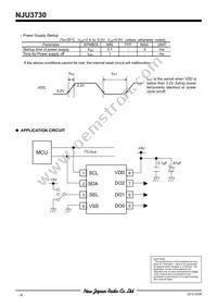 NJU3730M-TE1 Datasheet Page 6
