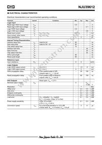 NJU39612E2-TE2 Datasheet Page 6