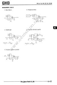 NJU4052BD Datasheet Page 4