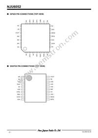 NJU6052V-TE1 Datasheet Page 2