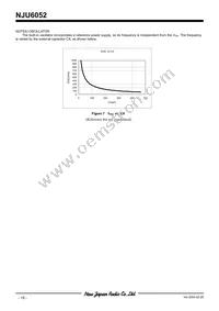 NJU6052V-TE1 Datasheet Page 18