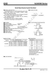 NJU6366CF1-TE1 Cover