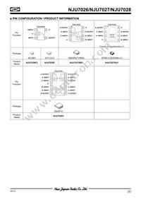 NJU7026F3-TE1 Datasheet Page 2