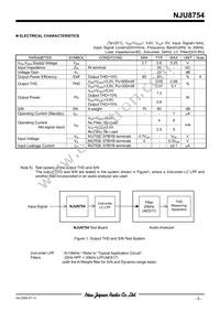 NJU8754V-TE2 Datasheet Page 5