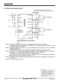 NJU8755V-TE1 Datasheet Page 6