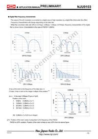 NJU9103KV1-TE3 Datasheet Page 18