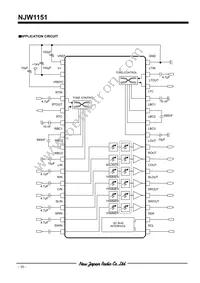 NJW1151M# Datasheet Page 10