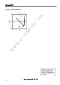 NJW1151M# Datasheet Page 18