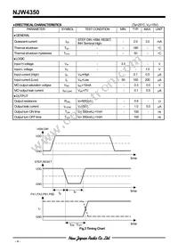 NJW4350E2-TE2 Datasheet Page 4