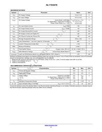 NL17SG07EDFT2G Datasheet Page 2