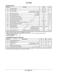 NL17SG34AMUTCG Datasheet Page 2