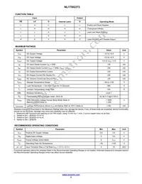 NL17SG373DFT2G Datasheet Page 2