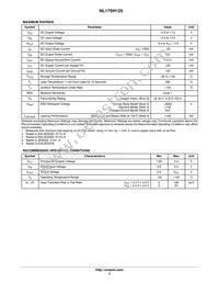 NL17SH125P5T5G Datasheet Page 2