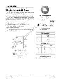 NL17SH32P5T5G Datasheet Cover