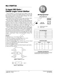 NL17SHT32P5T5G Datasheet Cover