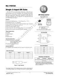 NL17SV32XV5T2 Datasheet Cover