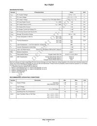 NL17SZ07XV5T2 Datasheet Page 2