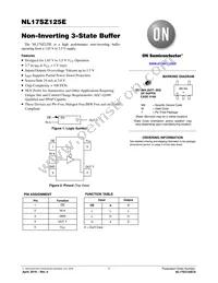 NL17SZ125EDFT2G Datasheet Cover