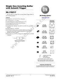 NL17SZ17XV5T2 Datasheet Cover