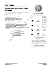 NL27WZ07DTT1 Datasheet Cover