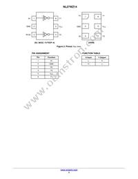 NL27WZ14DTT1 Datasheet Page 2
